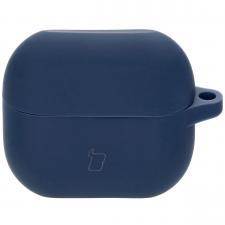 Carcasa Bizon Headphone Silicone compatibila cu Samsung Galaxy Buds 3 / 3 Pro, Dark Blue