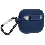 Carcasa Bizon Headphone Silicone compatibila cu Samsung Galaxy Buds 3 / 3 Pro, Dark Blue 6 - lerato.ro