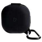 Carcasa Bizon Headphone Silicone compatibila cu Samsung Galaxy Buds Live / Pro / Buds2 / Buds2 Pro / Buds FE, Negru 2 - lerato.ro