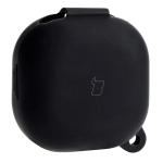 Carcasa Bizon Headphone Silicone compatibila cu Samsung Galaxy Buds Live / Pro / Buds2 / Buds2 Pro / Buds FE, Negru 5 - lerato.ro