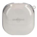 Carcasa Bizon Headphone Clear compatibila cu Samsung Galaxy Buds Live / Pro / Buds2 / Buds2 Pro / Buds FE, Transparent / Negru 3 - lerato.ro