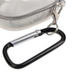 Carcasa Bizon Headphone Clear compatibila cu Samsung Galaxy Buds Live / Pro / Buds2 / Buds2 Pro / Buds FE, Transparent / Negru 6 - lerato.ro