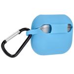 Carcasa Bizon Headphone Silicone compatibila cu Samsung Galaxy Buds 3 / 3 Pro, Albastru 6 - lerato.ro