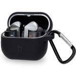 Carcasa Bizon Headphone Silicone compatibila cu Samsung Galaxy Buds 3 / 3 Pro, Negru 3 - lerato.ro