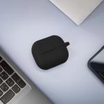Carcasa Bizon Headphone Silicone compatibila cu Samsung Galaxy Buds 3 / 3 Pro, Negru 4 - lerato.ro