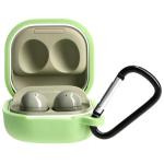 Carcasa Bizon Headphone Silicone compatibila cu Samsung Galaxy Buds Live / Pro / Buds2 / Buds2 Pro / Buds FE, Verde 4 - lerato.ro