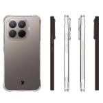 Kit protectie 3 in 1 BizonMobile Clear Pack, Carcasa Bizon Salpa si 2 folii sticla Bizon Glass Clear 2, compatibil cu Xiaomi 15T Pro, Transparent 5 - lerato.ro