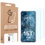 Kit protectie 3 in 1 BizonMobile Clear Pack, Carcasa Bizon Salpa si 2 folii sticla Bizon Glass Clear 2, compatibil cu Xiaomi 15T Pro, Transparent 10 - lerato.ro