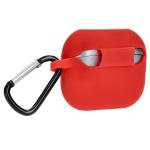 Carcasa Bizon Headphone Silicone compatibila cu Samsung Galaxy Buds 3 / 3 Pro, Rosu 6 - lerato.ro