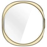 Carcasa cu protectie ecran din sticla securizata BizonMobile Felipe compatibila cu Samsung Galaxy Watch 8 44mm, Gold 7 - lerato.ro