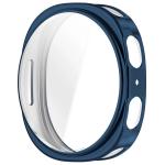Carcasa cu protectie ecran din sticla securizata BizonMobile Felipe compatibila cu Samsung Galaxy Watch 8 44mm, Albastru 4 - lerato.ro
