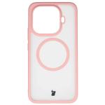 Kit protectie 2 in 1 BizonMobile, Carcasa Bizon MatteO si Folie sticla securizata Bizon Glass Edge, compatibil cu Xiaomi 15T Pro, Roz 3 - lerato.ro
