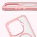 Kit protectie 2 in 1 BizonMobile, Carcasa Bizon MatteO si Folie sticla securizata Bizon Glass Edge, compatibil cu Xiaomi 15T Pro, Roz 6 - lerato.ro