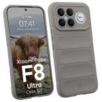 Carcasa Bizon Tur compatibila cu Xiaomi Poco F8 Ultra, Light Grey 3 - lerato.ro