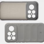 Carcasa Bizon Tur compatibila cu Xiaomi Poco F8 Ultra, Light Grey 7 - lerato.ro
