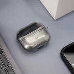 Carcasa Bizon Headphone Clear compatibila cu Samsung Galaxy Buds 3 / 3 Pro, Transparent / Negru 4 - lerato.ro