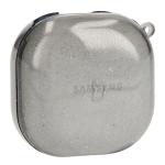 Carcasa Bizon Headphone Clear compatibila cu Samsung Galaxy Buds Live / Pro / Buds2 / Buds2 Pro / Buds FE, Bling Black 5 - lerato.ro