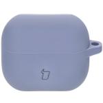 Carcasa Bizon Headphone Silicone compatibila cu Samsung Galaxy Buds 3 / 3 Pro, Gri 2 - lerato.ro
