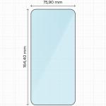 Folie sticla securizata Bizon Smart Glass compatibila cu Xiaomi Redmi 15 4G / 5G, Transparent 3 - lerato.ro