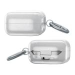 Carcasa Bizon Headphone Clear compatibila cu Samsung Galaxy Buds 4 / 4 Pro, Glitter Clear 9 - lerato.ro