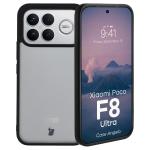 Carcasa Bizon Angelo compatibila cu Xiaomi Poco F8 Ultra, Transparent / Negru 3 - lerato.ro