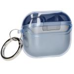 Carcasa Bizon Headphone Clear compatibila cu Samsung Galaxy Buds 3 / 3 Pro, Transparent / Albastru 6 - lerato.ro