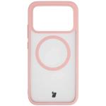 Kit protectie 2 in 1 BizonMobile, Carcasa Bizon MatteO si Folie sticla securizata Bizon Glass Edge, compatibil cu Xiaomi Poco F8 Pro, Roz 3 - lerato.ro