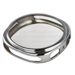 Carcasa cu protectie ecran din sticla securizata BizonMobile Felipe compatibila cu Samsung Galaxy Watch 8 44mm, Silver 5 - lerato.ro