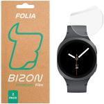 Set 2 folii protectie Bizon Watch Hydrogel compatibile cu Samsung Galaxy Watch 8 44mm, Transparent 3 - lerato.ro