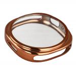 Carcasa cu protectie ecran din sticla securizata BizonMobile Felipe compatibila cu Samsung Galaxy Watch 8 44mm, Rose Gold 6 - lerato.ro