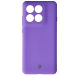 Carcasa Bizon Soft compatibila cu Motorola Edge 60 Pro, Mov 2 - lerato.ro