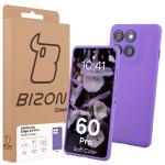 Carcasa Bizon Soft compatibila cu Motorola Edge 60 Pro, Mov 8 - lerato.ro