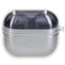 Carcasa Bizon Headphone Clear compatibila cu Samsung Galaxy Buds 3 / 3 Pro, Transparent
