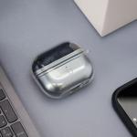 Carcasa Bizon Headphone Clear compatibila cu Samsung Galaxy Buds 3 / 3 Pro, Transparent 4 - lerato.ro