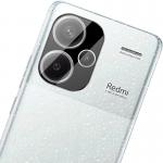 Set 2 folii sticla securizata camera foto Bizon Glass Lens compatibile cu Xiaomi Redmi Note 13 Pro Plus 5G, Negru 5 - lerato.ro