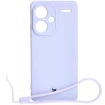 Carcasa Bizon Silicone Sq compatibila cu Xiaomi Redmi Note 13 Pro Plus 5G, Violet 2 - lerato.ro