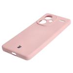 Carcasa Bizon Silicone Sq compatibila cu Xiaomi Redmi Note 13 5G, Roz 4 - lerato.ro