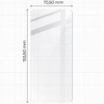 Folie sticla securizata Bizon Glass Clear 2 compatibila cu Xiaomi Redmi Note 13 4G, Transparent 3 - lerato.ro