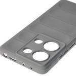 Carcasa Bizon Tur compatibila cu Xiaomi Poco M6 Pro 4G / Xiaomi Redmi Note 13 Pro 4G, Light Grey 4 - lerato.ro