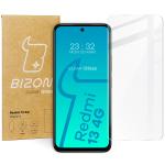 Folie sticla securizata Bizon Glass Clear 2 compatibila cu Xiaomi Redmi 13 4G, Transparent 2 - lerato.ro