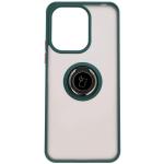 Carcasa Bizon Hybrid Ring compatibila cu Xiaomi Redmi 13 4G, Verde 2 - lerato.ro