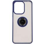 Carcasa Bizon Hybrid Ring compatibila cu Xiaomi Redmi 13 4G, Albastru 2 - lerato.ro