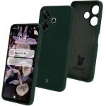 Carcasa Bizon Soft compatibila cu Xiaomi Redmi 13 4G, Dark Green 3 - lerato.ro