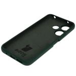 Carcasa Bizon Soft compatibila cu Xiaomi Redmi 13 4G, Dark Green 5 - lerato.ro