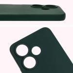 Carcasa Bizon Soft compatibila cu Xiaomi Redmi 13 4G, Dark Green 6 - lerato.ro