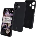 Carcasa Bizon Soft compatibila cu Xiaomi Redmi 13 4G, Negru 3 - lerato.ro