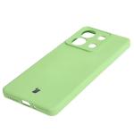 Carcasa Bizon Silicone Sq compatibila cu Xiaomi Redmi Note 13 5G, Verde 4 - lerato.ro