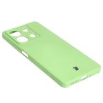 Carcasa Bizon Silicone Sq compatibila cu Xiaomi Redmi Note 13 5G, Verde 5 - lerato.ro
