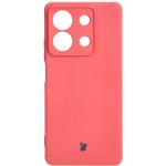 Carcasa Bizon Silicone Sq compatibila cu Xiaomi Redmi Note 13 5G, Peach Pink 3 - lerato.ro