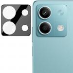 Set 2 folii sticla securizata camera foto Bizon Glass Lens compatibile cu Xiaomi Redmi Note 13 5G, Negru 2 - lerato.ro